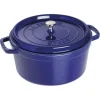 Best STAUB COCOTTE 7 QT ROUND DARK BLUE - cozylivehome.com | we sell a wide range of comfortable household items Shop All