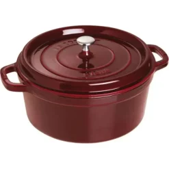 Best STAUB COCOTTE 9 QT ROUND GRENADINE - cozylivehome.com | we sell a wide range of comfortable household items Shop All