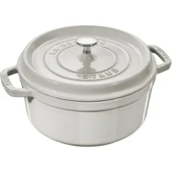Outlet STAUB COCOTTE 5.5 QT ROUND TRUFFLE - cozylivehome.com | we sell a wide range of comfortable household items Shop All
