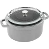 Hot STAUB COCOTTE 4 QT W/GLASS LID GRAPHITE - cozylivehome.com | we sell a wide range of comfortable household items Shop All