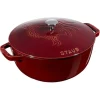 Shop STAUB COCOTTE W/ROOSTER LID 4 QT GRENADINE - cozylivehome.com | we sell a wide range of comfortable household items Shop All