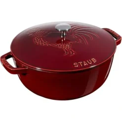 Shop STAUB COCOTTE W/ROOSTER LID 4 QT GRENADINE - cozylivehome.com | we sell a wide range of comfortable household items Shop All