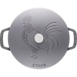 Discount STAUB COCOTTE W/ROOSTER LID 4 QT GRAPHITE - cozylivehome.com | we sell a wide range of comfortable household items Shop All