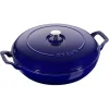 New STAUB ROUND BRAISER 3.5 QT DARK BLUE - cozylivehome.com | we sell a wide range of comfortable household items Shop All