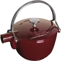 Cheap STAUB TEAPOT 1 QT GRENADINE - cozylivehome.com | we sell a wide range of comfortable household items Shop All