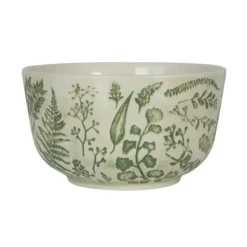 Cheap STONEWARE BOWL HAND STAMPED EMBOSSED 4.5" - cozylivehome.com | we sell a wide range of comfortable household items Shop All