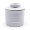 Online STONEWARE BUTTER POT WHITE - cozylivehome.com | we sell a wide range of comfortable household items Shop All