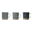 Cheap STONEWARE MUG HAND STAMPED - cozylivehome.com | we sell a wide range of comfortable household items Shop All