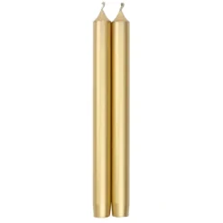 Shop STRAIGHT TAPER CANDLE 10" GOLD - cozylivehome.com | we sell a wide range of comfortable household items Shop All