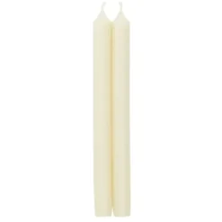New STRAIGHT TAPERS 10" IVORY - PK 2 - cozylivehome.com | we sell a wide range of comfortable household items Shop All