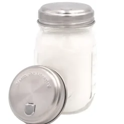 Outlet Sugar Dispensing Stainless Steel Lids for Mason Jars 2 Pack: Regular Mouth - cozylivehome.com | we sell a wide range of comfortable household items Shop All