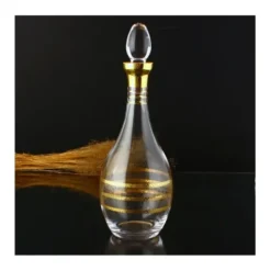 Fashion TAJ 90812 - Mozaik Gold Glass Wine Bottle - cozylivehome.com | we sell a wide range of comfortable household items Giftware