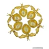 Flash Sale TAJ Bee Six Sectional Simonim Tray Gold Out - cozylivehome.com | we sell a wide range of comfortable household items Shop All