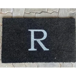 Sale TAJ Design Monogrammed Doormat R - cozylivehome.com | we sell a wide range of comfortable household items Shop All