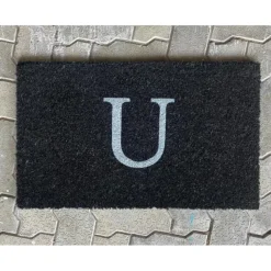 New TAJ Design Monogrammed Doormat U - cozylivehome.com | we sell a wide range of comfortable household items Shop All