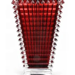 Cheap TAJ Designs Crystal Square Vase Red - cozylivehome.com | we sell a wide range of comfortable household items Giftware