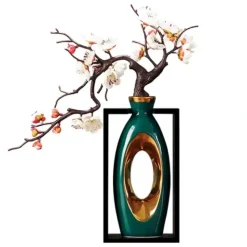 Fashion TAJ Designs Tubbi Vase Green Gold - cozylivehome.com | we sell a wide range of comfortable household items Giftware