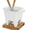 Discount TAPAS FONDUE 10 OZ WHT - cozylivehome.com | we sell a wide range of comfortable household items Shop All