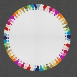 New Tassels Multi-Color Charger - cozylivehome.com | we sell a wide range of comfortable household items Shop All