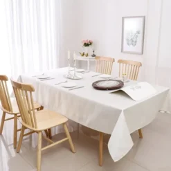 New TC1336-6090Tablecloth Jacquard TC1336 - Desert White Gold 6090 - cozylivehome.com | we sell a wide range of comfortable household items Shop All