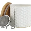 Hot TEA CADDY CERAMIC WHT - cozylivehome.com | we sell a wide range of comfortable household items Shop All