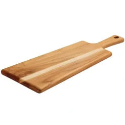 Cheap TEAK WOOD RECTANGLE SERVING BOARD WITH HANDLE - cozylivehome.com | we sell a wide range of comfortable household items Shop All