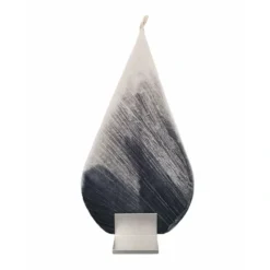 Hot Tear Drop Black White Havdalah Candle - cozylivehome.com | we sell a wide range of comfortable household items Shop All