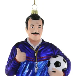 Best Sale Ted Lasso Glass Ornament - cozylivehome.com | we sell a wide range of comfortable household items Ornament