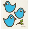 Online THREE BLUEBIRDS SWEDISH DISHCLOTH - cozylivehome.com | we sell a wide range of comfortable household items Shop All