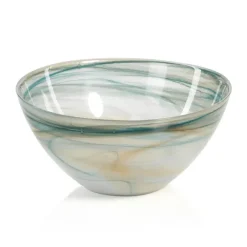 Store TK-122 Lagoon Alabaster Glass Bowl - Small - cozylivehome.com | we sell a wide range of comfortable household items Giftware