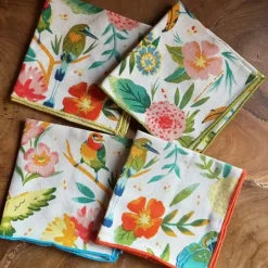 Sale Tropical Trove Cocktail Napkins Set of 4 - cozylivehome.com | we sell a wide range of comfortable household items Shop All