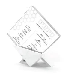 Store TSC-M Honeycomb Simanim Cards(5) with Triangular Base-Marble - cozylivehome.com | we sell a wide range of comfortable household items Shop All