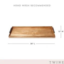 Store TWINE CHEESEBOARD ACACIA RECTANGLE W/HANDLES - cozylivehome.com | we sell a wide range of comfortable household items Shop All