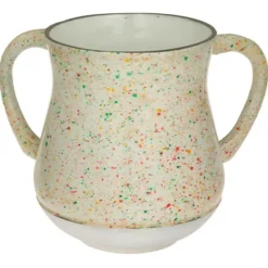 Online UK49294 Aluminium Washing Cup 13 cm with Glitter - cozylivehome.com | we sell a wide range of comfortable household items Shop All