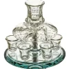 Shop UK49495 Crystal Wine Divider 33*25 cm with 6 Small - cozylivehome.com | we sell a wide range of comfortable household items Giftware