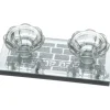 Flash Sale UK48008 Glass Candlesticks with Stones 20*9.5 cm- Kotel - cozylivehome.com | we sell a wide range of comfortable household items Shop All