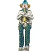 Clearance UK46034 Polyresin Clown Figurine With Cloth Legs 12 Cm- Clarinet Player - cozylivehome.com | we sell a wide range of comfortable household items Giftware