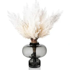 Sale VAF-T-SG-TA Vase FLower - Tall - Smoked Grey Tan - cozylivehome.com | we sell a wide range of comfortable household items Giftware