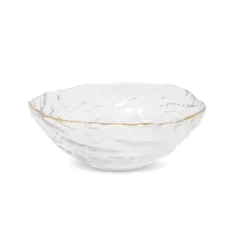 New VB3960 Glass Bowls with Gold Trim - Medium - cozylivehome.com | we sell a wide range of comfortable household items Giftware
