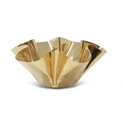 Hot VB4899 Gold Crushed Bowl - 13.5"D - cozylivehome.com | we sell a wide range of comfortable household items Giftware