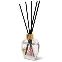 Best Sale VD4281 Clear Reed Diffuser With Pink Flower - cozylivehome.com | we sell a wide range of comfortable household items Shop All