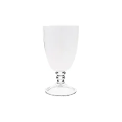 Sale VD-I20-W - Iris, White, Clear Stem, Glass Goblet, 20.5 Oz - cozylivehome.com | we sell a wide range of comfortable household items Shop All