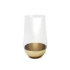 Outlet VHB3436 Glasses With Gold Dipped Bottom - cozylivehome.com | we sell a wide range of comfortable household items Shop All