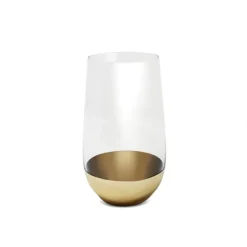 Outlet VHB3436 Glasses With Gold Dipped Bottom - cozylivehome.com | we sell a wide range of comfortable household items Shop All