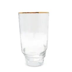 Sale VHB3777 Highball Glasses with Design on Bottom and Gold Rim - cozylivehome.com | we sell a wide range of comfortable household items Shop All