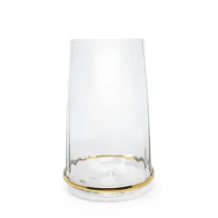 Hot VHB3906 Highball Glasses with Gold Bottom Rim - cozylivehome.com | we sell a wide range of comfortable household items Shop All