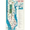 New Vintage New York Map Cotton Tea Towel - cozylivehome.com | we sell a wide range of comfortable household items Shop All