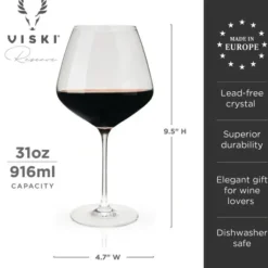 Hot VISKI BURGUNDY GLASS 31 OZ - cozylivehome.com | we sell a wide range of comfortable household items Shop All