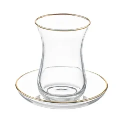 Sale VK-CAYS-5 5.5OZ Seder Glass With Saucer Set Of 6 - cozylivehome.com | we sell a wide range of comfortable household items Shop All