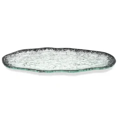 Online VT4686 Oval Tray with Scattered Black Design - cozylivehome.com | we sell a wide range of comfortable household items Giftware
